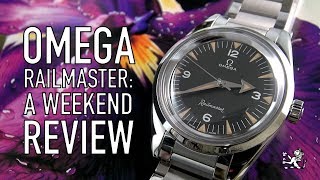 Omega Railmaster 57 Their Most Underrated Classy amp Best Value Watch [upl. by Ahsienek352]