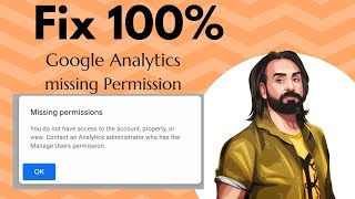 Google analytics missing permissions [upl. by Bajaj]