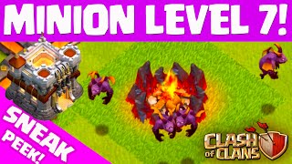 Clash of Clans UPDATE ♦ Level 7 Minions and More Efficient BOOSTS [upl. by Marlen]