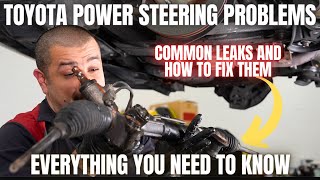 Toyota Power Steering Problems  Everything You Need To Know about Common Leaks and How to Fix Them [upl. by Renraw768]