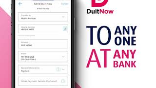 Hong Leong Connect  Send DuitNow using Mobile Numbers [upl. by Acinok176]