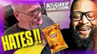 Grandpa Hates Lays Do Us A Flavor  REACTION [upl. by Dana]