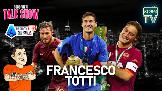 TOTTI ALLA BOBO TV  Il Derby e la Roma di Mourinho  Bobo Talk Show [upl. by Anavoj303]