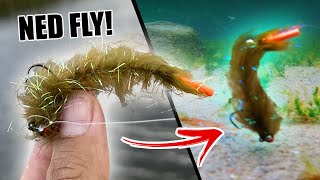 Tying a NED FLY for PerchBass 🔥 with Floating Tip [upl. by Annoiek]