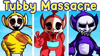 Friday Night Funkin VS SlendyTubbies Infected Tinky LaaLaa Po Night Tubby Massacre  FNF Mod [upl. by Fineman]