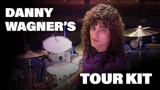 Danny Wagner  Greta Van Fleet  Tour Kit Rundown [upl. by Llebpmac300]