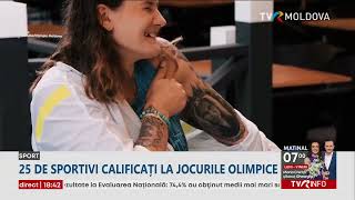 25 de sportivi din Republica Moldova calificați la Jocurile Olimpice de la Paris [upl. by Richart]