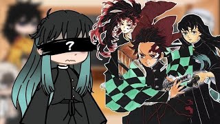 Hashiras react to Tanjiro Yoriichi amp Mui  Demon Slayer  ⚠️MANGA SPOILERS [upl. by Ellerrehs]