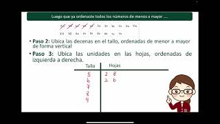 Diagrama de tallo y hojas [upl. by Egon539]