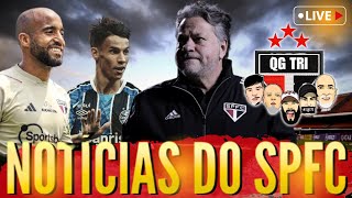 AO VIVO  OS MILHÕES NO SÃO PAULO FC LUCAS ASSINOU ATÉ 2026 E O MERCADO DA BOLA NO TRICOLOR [upl. by Jamima928]