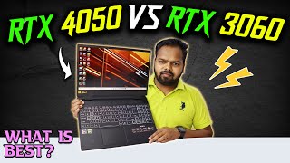 RTX 4050 Vs RTX 3060 GPU Comparison For Laptops [upl. by Asia]