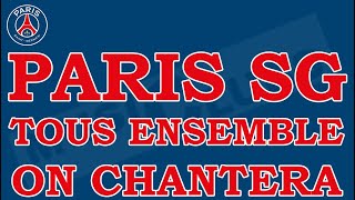 PSG ● Tous ensemble on chantera Lyrics FrenchEnglish [upl. by Garey]