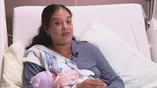 Florida woman gives birth inside car on way to hospital [upl. by Morgun]