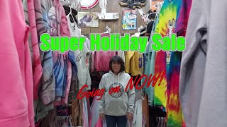 SUPER HOLIDAY SALE GOING ON NOW [upl. by Anerev]