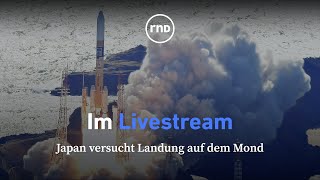 Japan versucht Landung auf dem Mond als fünftes Land der Welt [upl. by Keener]