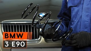 Hoe de voor veren vervangen op een BMW 3 E90 HANDLEIDING  AUTODOC [upl. by Sidonnie510]