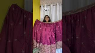 MEESHO lehenga choli under 900😍 meesho shorts ytshorts [upl. by Costa337]