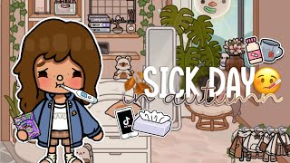 Family Sick Day During Autumn 🤒🍁 with voice  Toca Boca Tiktok Roleplay [upl. by Harwill]