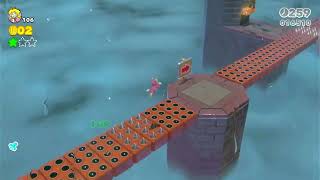 Kampf auf den StachelbrückenSuper Mario 3D World Welt 81Spiky Spike Bridge World Bowser [upl. by Krenek]