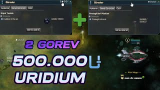 3500 Cubikon Kestim  2 Görev 500000 Uridium Aldım  DarkOrbit [upl. by Hester]