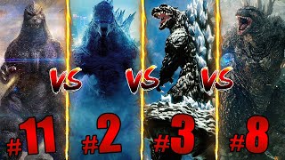 Whats the Most Powerful Version of Godzilla  Ranking Every Version of Godzilla [upl. by Waers]