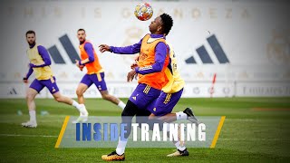 Real Madrid prepare for UCL round of 16 second leg [upl. by Neoma185]