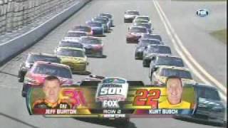 2011 Daytona 500  Dale Earnhardt Memorial Lap 3 [upl. by Edina224]