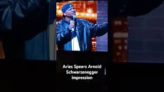 HILARIOUSLY FUNNY Aries Spears ARNOLD impression comedy shorts [upl. by Guenna]