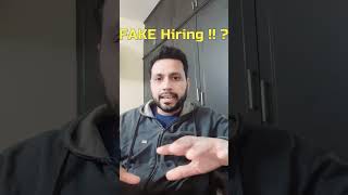 The Rise Of Fake Job Hiring  How To Identify Fake Job Listings shorts [upl. by Chesna]