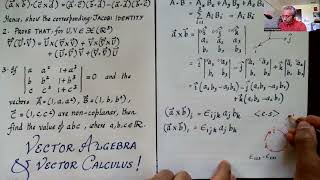 GCM02 Vector algebra and vector calculus [upl. by Eilloh]