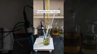 Potentiometric titration  Engineering Chemistry shorts [upl. by Altis]