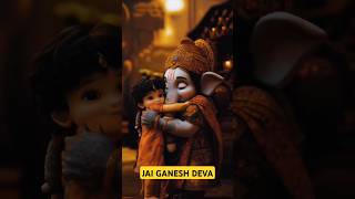 JaiGaneshDeva shorts ytshorts viral trending bappa aarti status ganpati deva cartoon [upl. by Sirej]