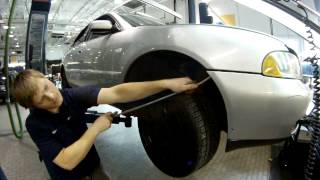 Audi A4 Fender Dent Repair [upl. by Nevsa68]