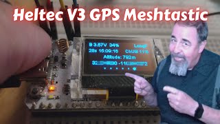 Heltec V3 with GPS in Meshtastic [upl. by Awram582]