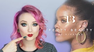 Pod lupą FENTY  czyli test kosmetyków Rihanny ♡ Red Lipstick Monster ♡ [upl. by Jara136]