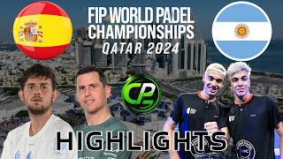 PAQUITO amp YANGUAS VS LIBAAK amp AUGSBURGER  FINAL  FIP WORLD PADEL CHAMPIONSHIPS 2024  HIGHLIGHTS [upl. by Notniw11]