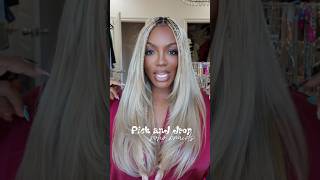 Buss down Middle part braids anyone blondebohobraids [upl. by Knah627]