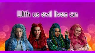 Disney Descendants Wickedly Sweet Lyric Video 🎃 disneydescendants [upl. by Welch]