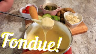 WHAT IS FONDUE How to Make Cheese Fondue at Home [upl. by Spurgeon359]