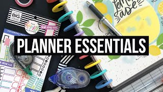 Planner 101  What You Need to Get Started  My Planner Must Haves for Beginners [upl. by Hamitaf]