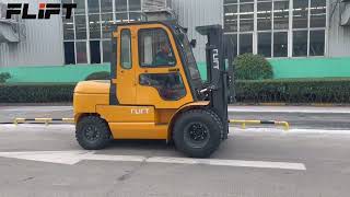 FLIFT 5t diesel forklift Manufacturer EU V engine [upl. by Anazus]