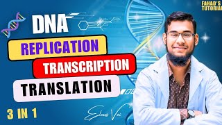 DNA Replication Transcription amp Translation  HSC Biology FT Medical  FahadsTutorial Eleus Vai [upl. by Koziarz]