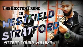 VISTING WESTFIELD in STRATFORD  STREET TOURS [upl. by Ruthe]