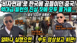 중국반응│비자면제 카드까지 꺼내들며 한국에 손 내밀던 중국정부│역대급 빌런 크리에이터 등장에 모두 물거품│중국 인민들도 창피하다고 외면한 그의 영상들│중국어로路 [upl. by Fifi]