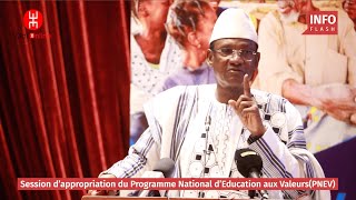 DEUXIÈME SÉRIE DES SESSIONS D’APPROPRIATION DU PROGRAMME NATIONAL D’ÉDUCATION AUX VALEURS PNEV [upl. by Ytsenoh809]