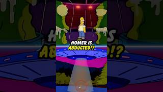 HOMER IS ABDUCTED shorts thesimpsons simpsons [upl. by Llednew]