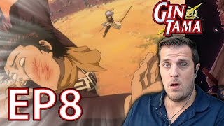 The Great Battle For LOVE  Gintama Ep 8 Reaction [upl. by Lundell]