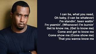 Come to Me by Diddy feat Nicole Scherzinger Lyrics [upl. by Gnoh]