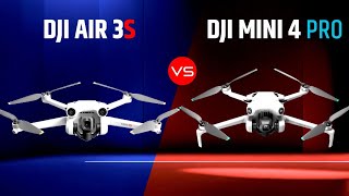 DJI Air 3S vs DJI Mini 4 Pro  Choose Wisely [upl. by Mourant]