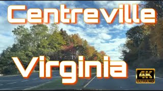 Centreville Virginia  20 Miles West of DC  City Tour [upl. by Reniar631]